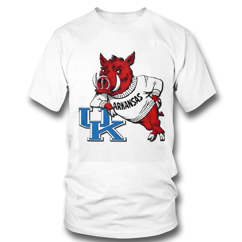 Kentucky Wildcats With Arkansas Razorbacks Logo Shirt Hoodie Kentucky Wildcats With Arkansas Razorbacks Logo Shirt Hoodie