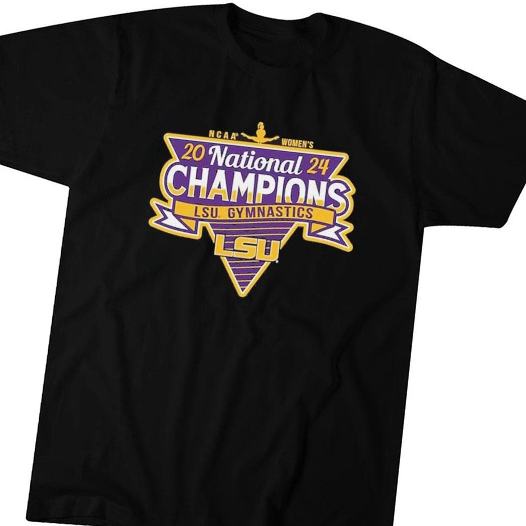 Lsu Tigers 2024 Ncaa Women’s Gymnastics National Champions Shirt