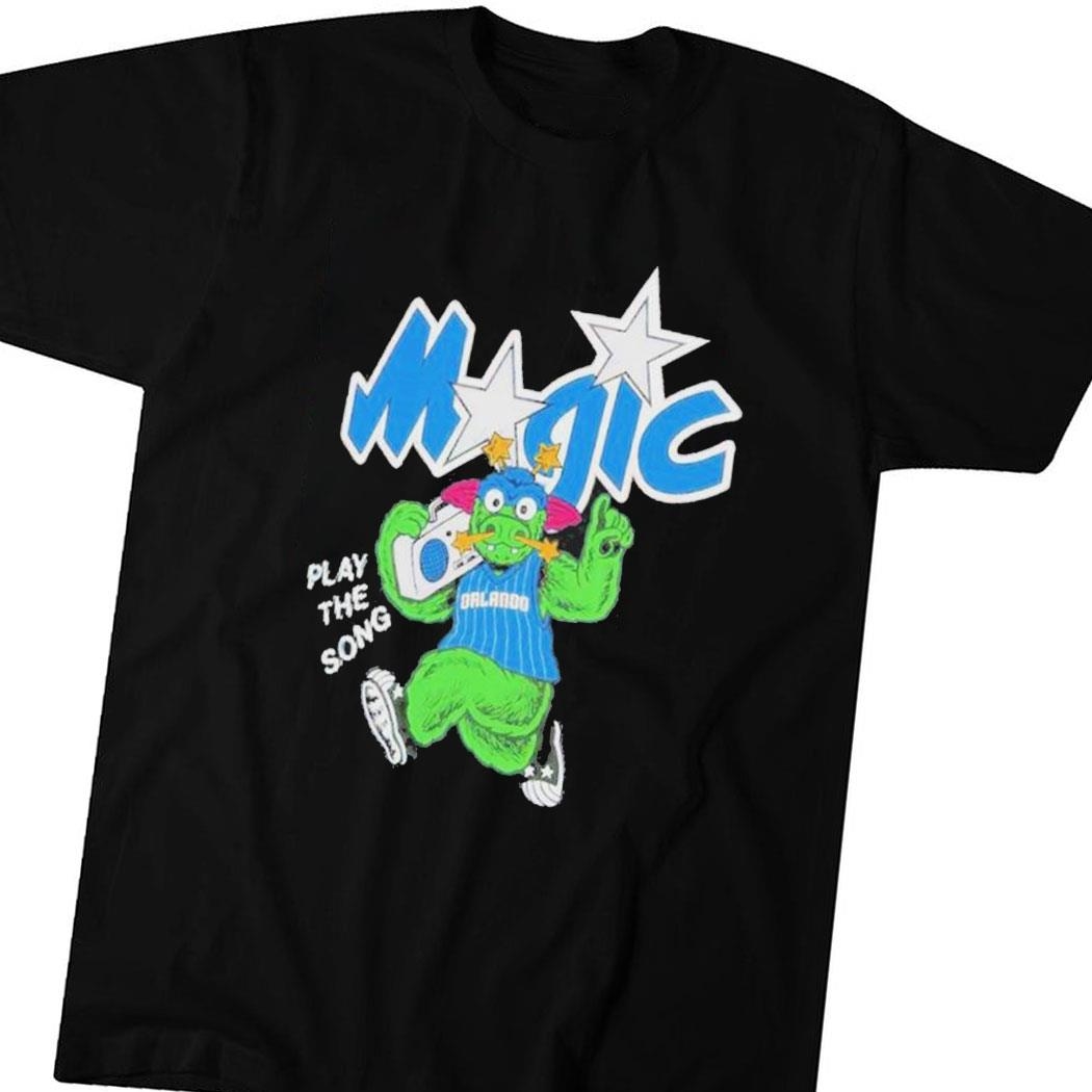 Orlando Magic Stuff The Magic Dragon Mascot Play The Song Shirt Hoodie
