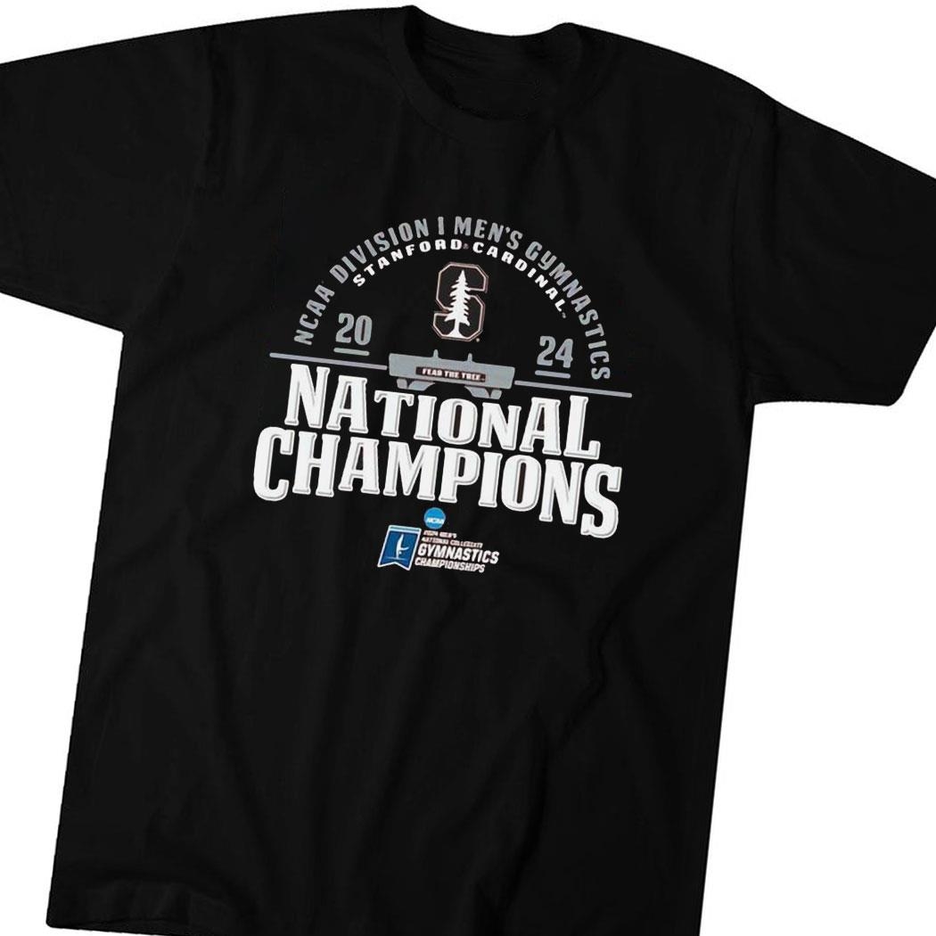 Stanford Cardinal 2024 Ncaa Men’s Gymnastics National Champions Shirt Hoodie