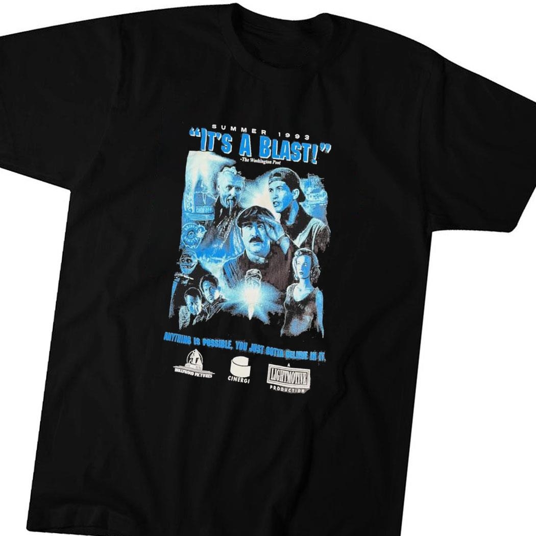 Summer 1993 It’s A Blast The Washington Post Shirt Hoodie Ladies Tee