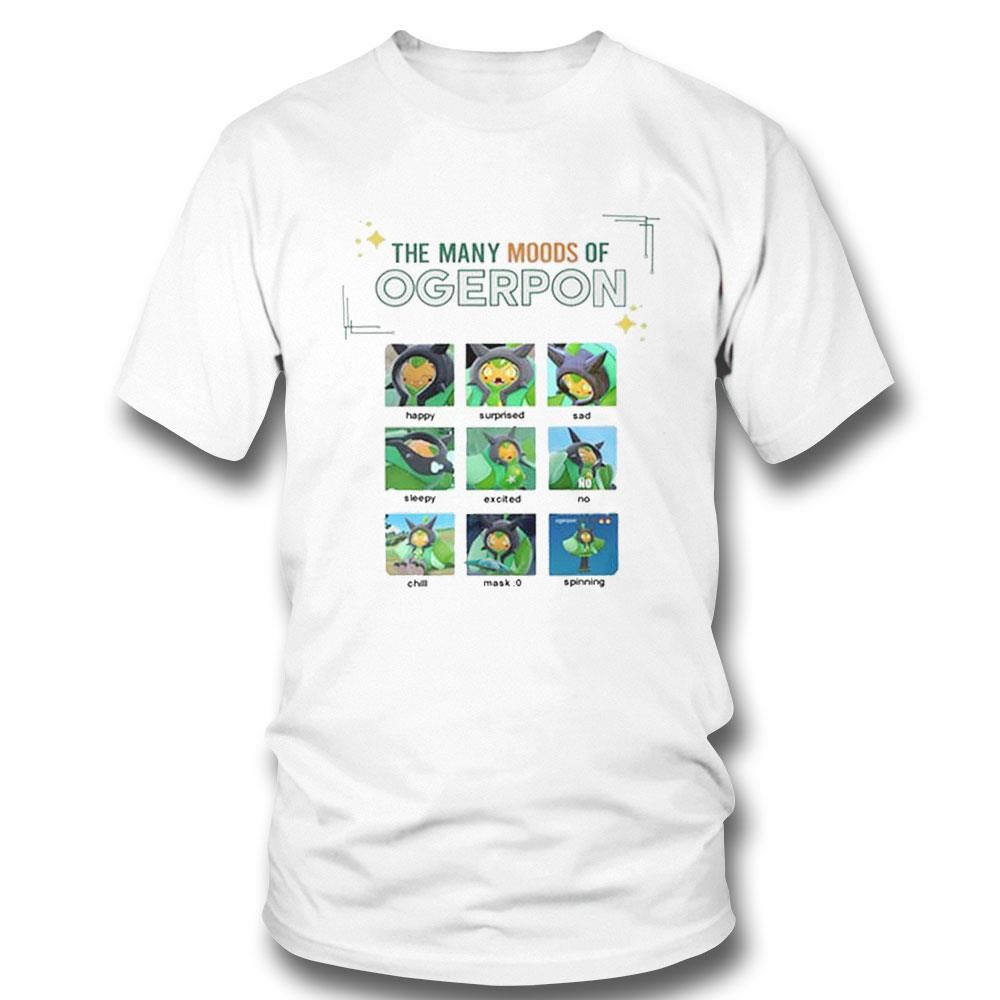 The Many Moods Of Ogerpon Shirt Hoodie