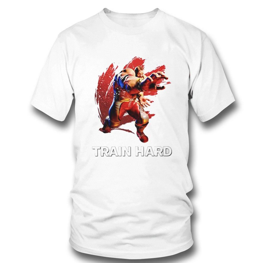 Train Hard Zangief Shirt Hoodie