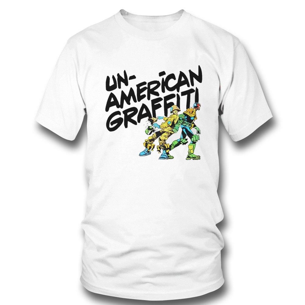 Unamerican Graffiti Judge Dredd Shirt Hoodie