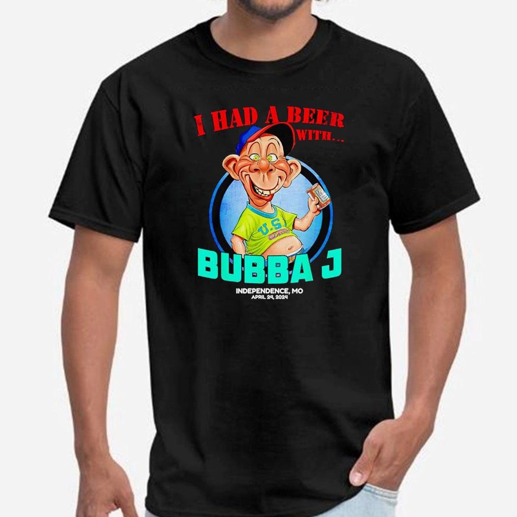 I Had A Beer With Bubba J Independence Mo 2024 Shirt Ladies Tee