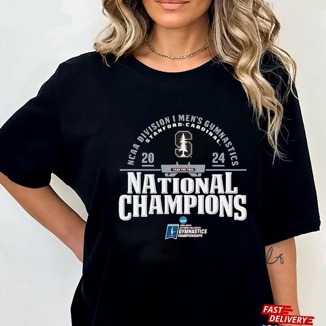 Stanford Cardinal 2024 Ncaa Men’s Gymnastics National Champions Shirt Hoodie