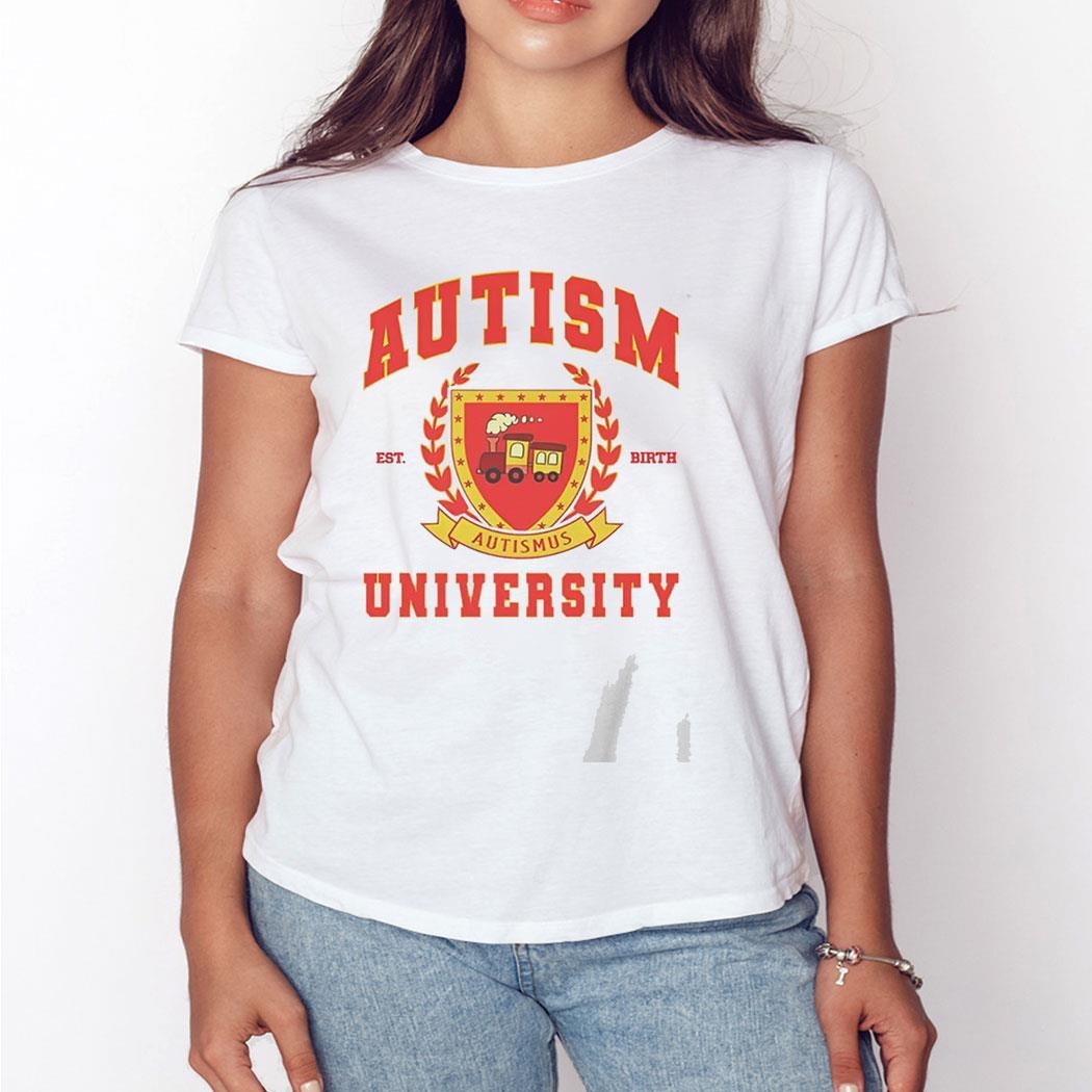 Autism University Est Birth Shirt Hoodie