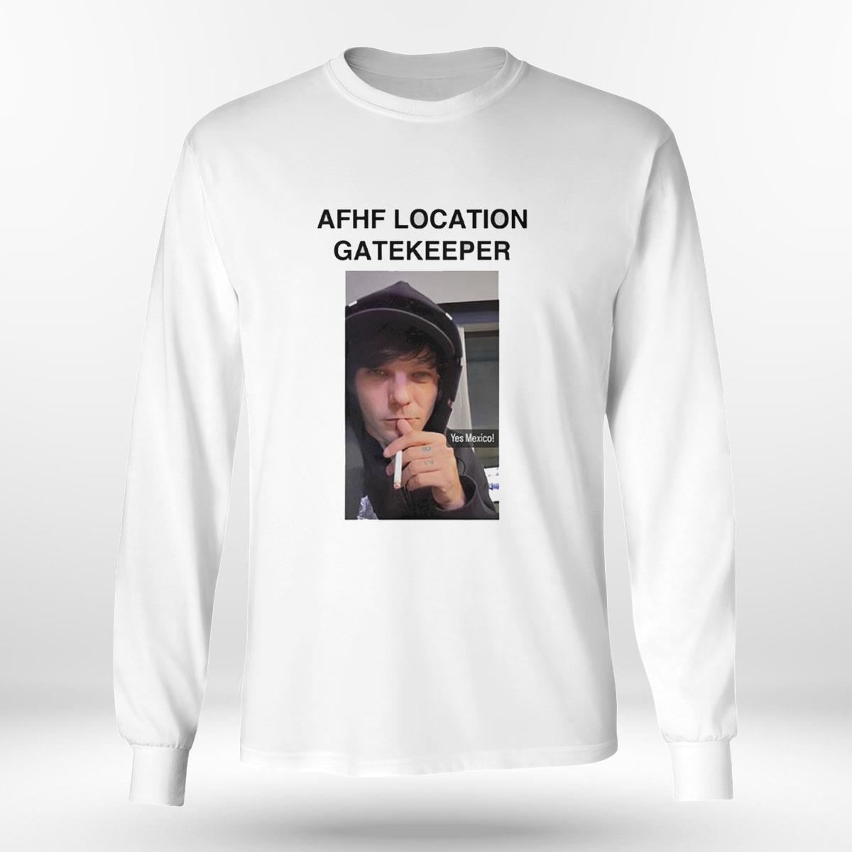 Afhf Location Gatekeeper Shirt Afhf Location Gatekeeper Shirt