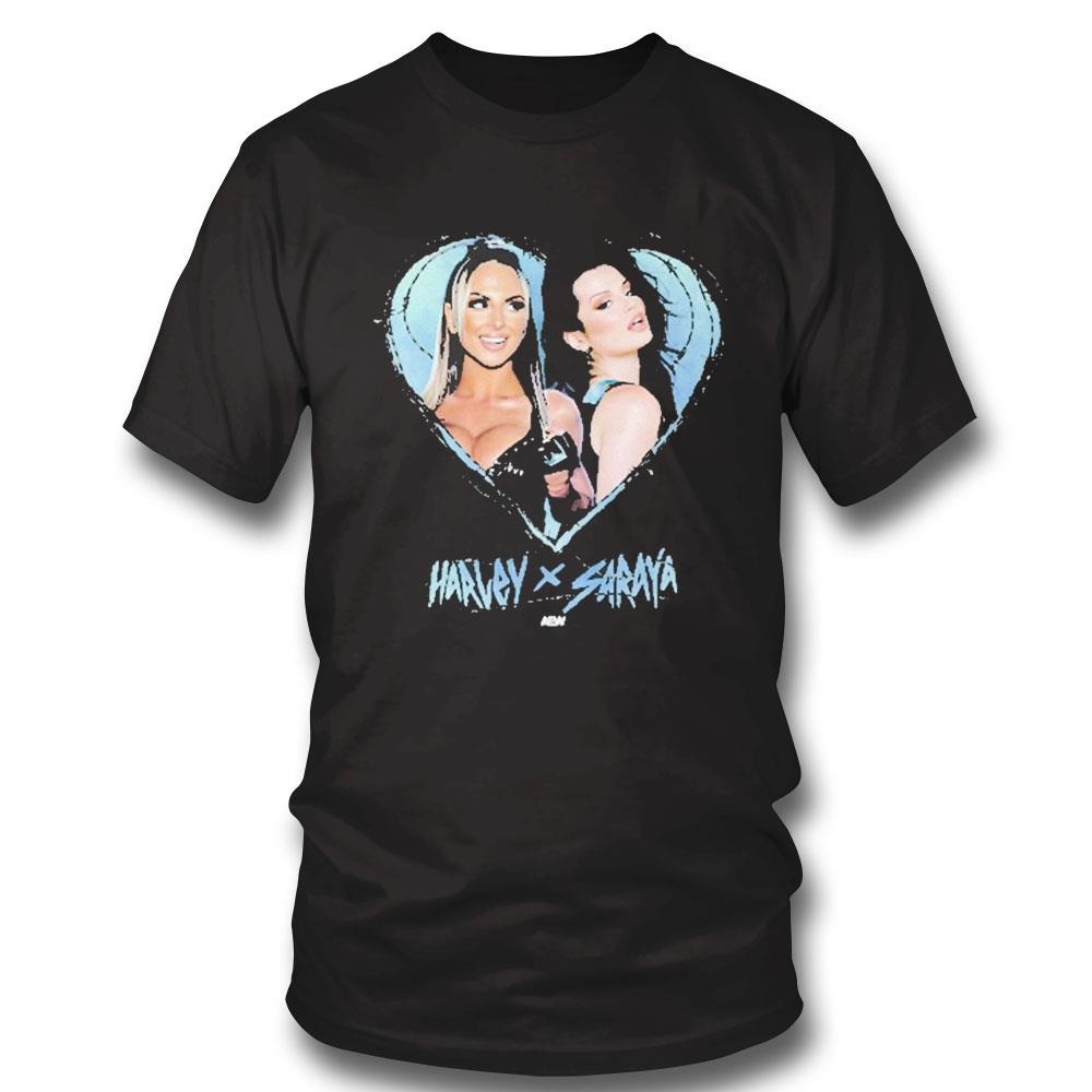 Harley Cameron X Saraya Barbed Wire Shirt Hoodie Ladies Tee