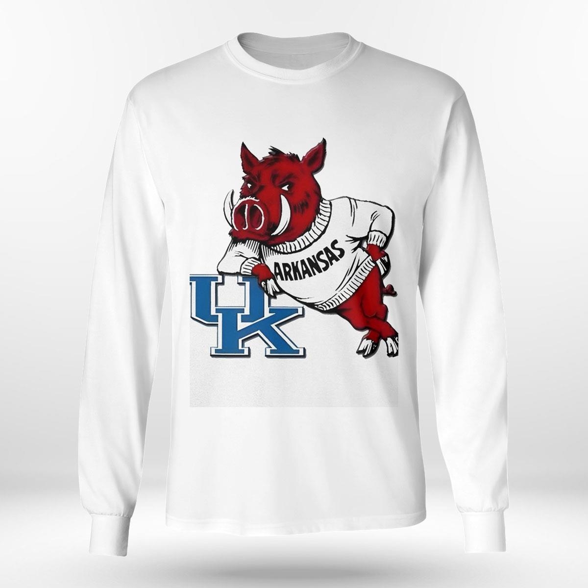 Kentucky Wildcats With Arkansas Razorbacks Logo Shirt Hoodie Kentucky Wildcats With Arkansas Razorbacks Logo Shirt Hoodie