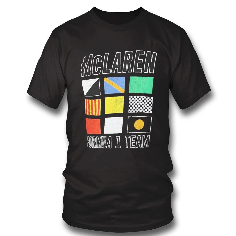 Mclaren F1 Team The Flags Of F1 Shirt Hoodie Ladies Tee Mclaren F1 Team The Flags Of F1 Shirt Hoodie Ladies Tee