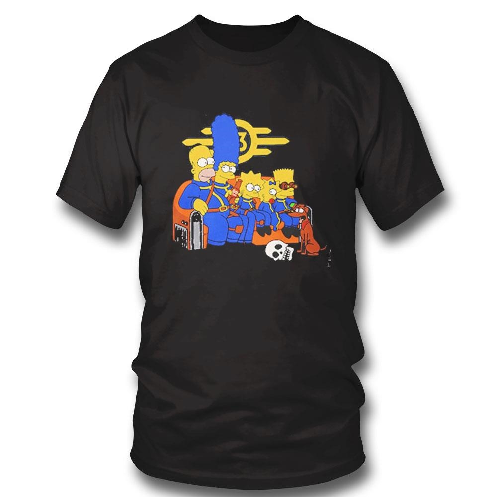 Nuclear Family The Simpsons Shirt Hoodie Ladies Tee