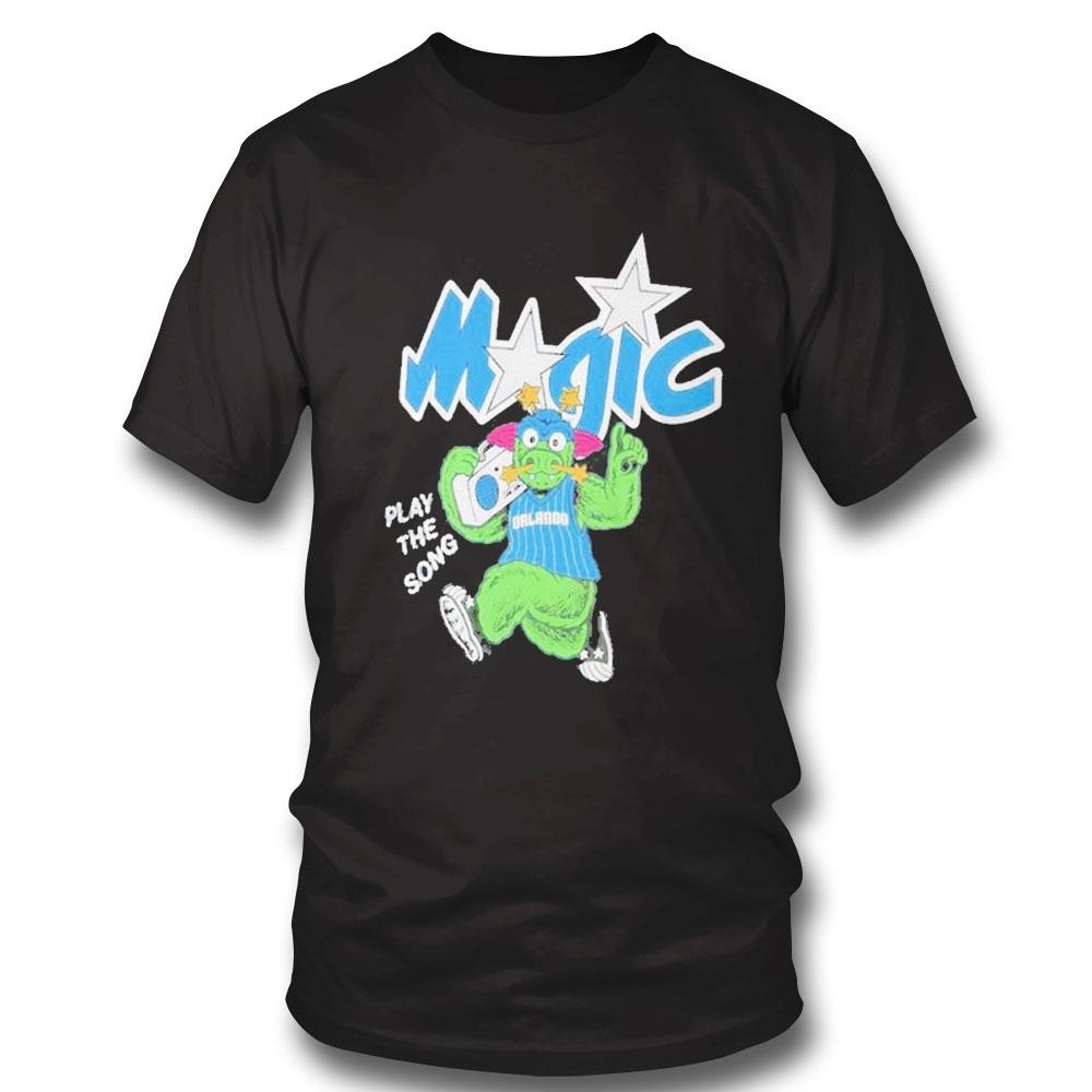 Orlando Magic Stuff The Magic Dragon Mascot Play The Song Shirt Hoodie