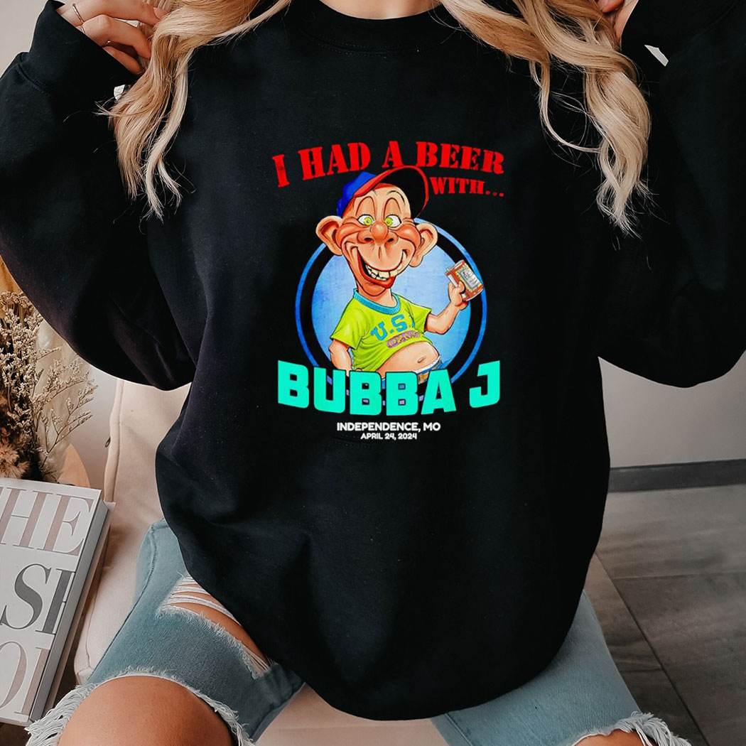 I Had A Beer With Bubba J Independence Mo 2024 Shirt Ladies Tee