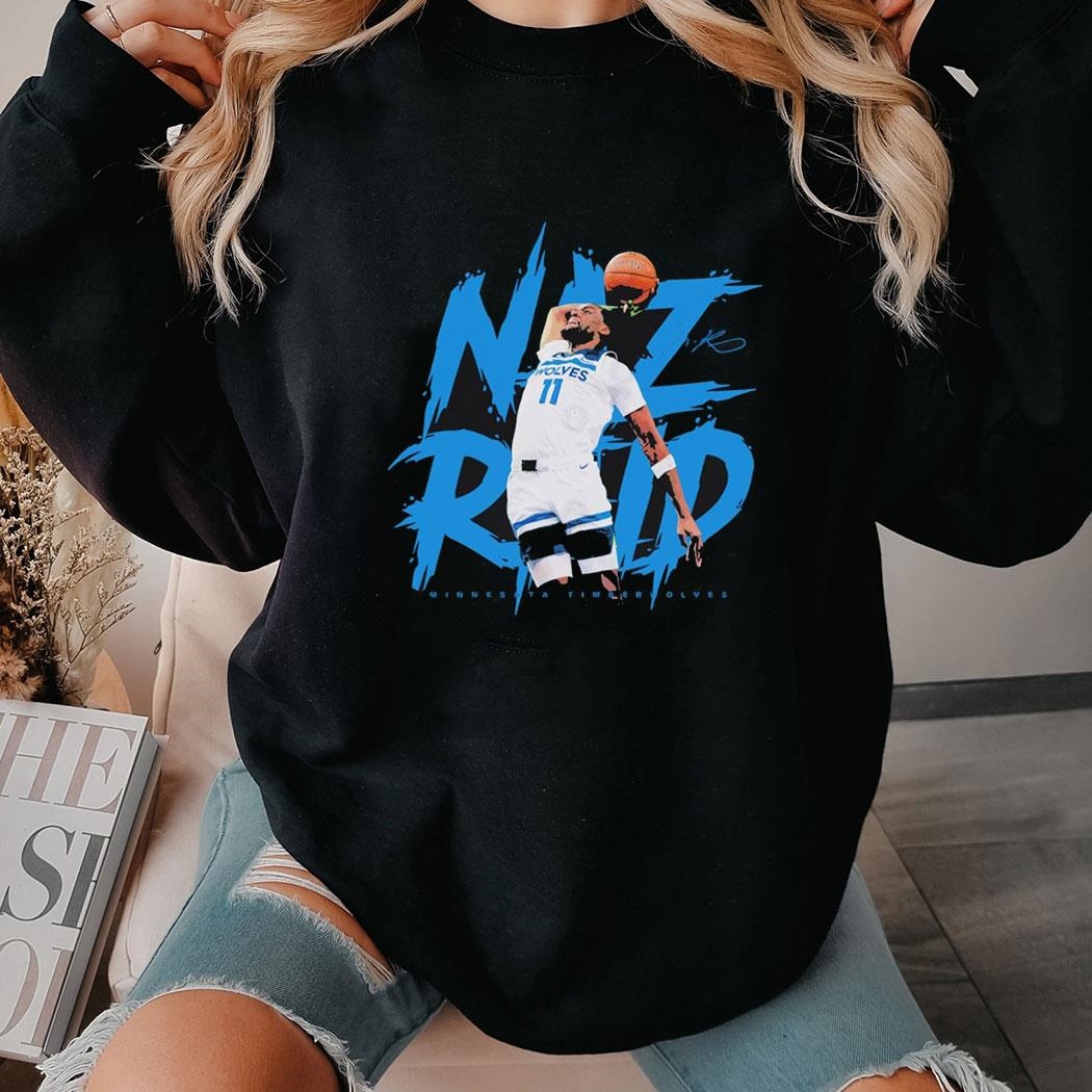 Naz Reid Minnesota Timberwolves Signature 2024 Shirtladies Tee