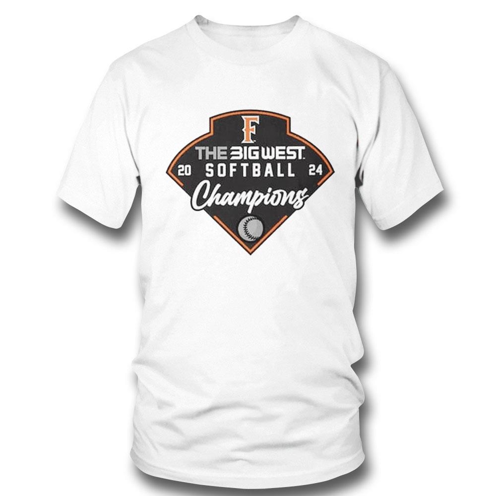 Big West Softball Cal State Fullerton Champions 2024 Shirt Hoodie