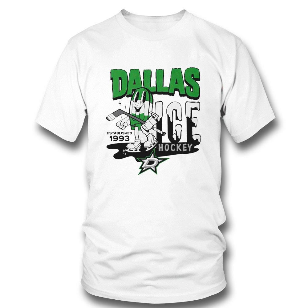 Dallas Stars Ice Hockey Est 1993 Tee Ls Shirt