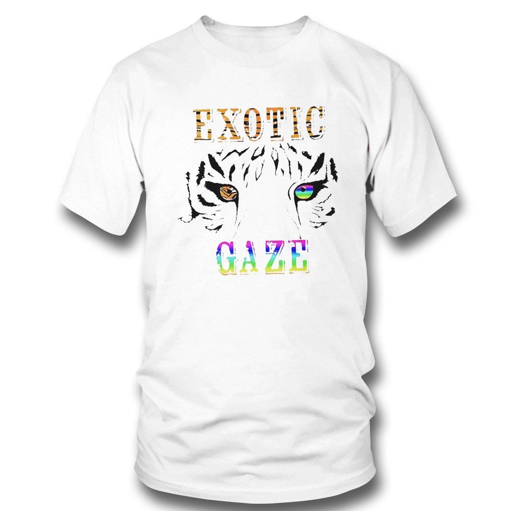 Daniel Exotic Gaze Into My Eyes Tiger Shirt Hoodie Ladies Tee