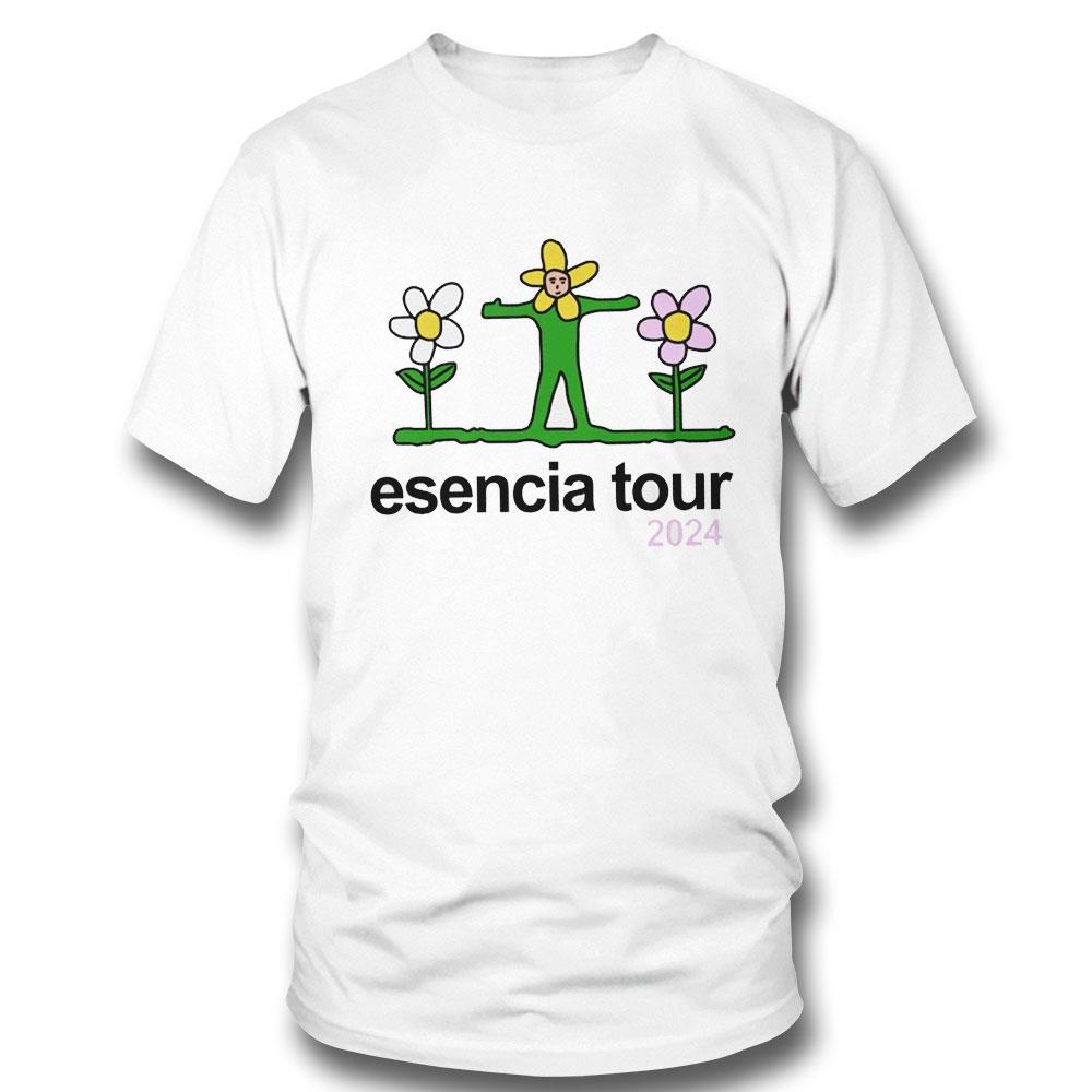 Esencia Tour 2024 Mpostor Blanca Flowers Shirt Hoodie