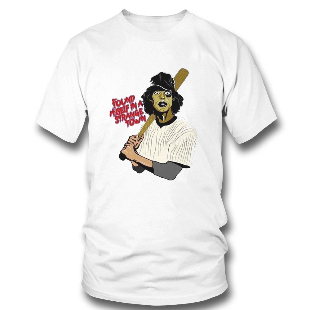 Found Myself In A Strange Town Baseball Player Shirt Hoodie