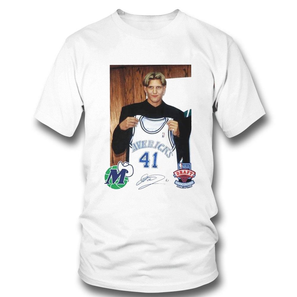 Luka Doncic Dirk Nowitzki Mavericks 41 Shirt Hoodie