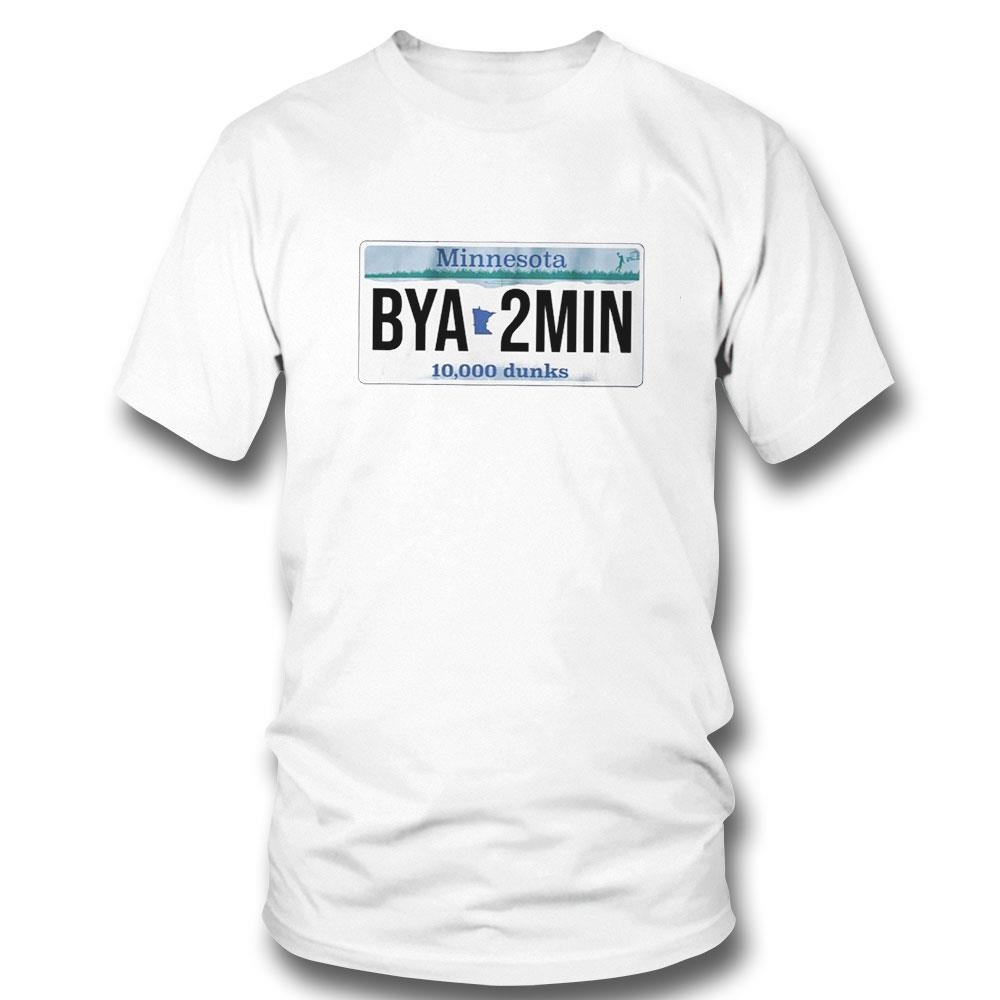 Minnesota Bya2min License Plate Tee Ls Shirt Minnesota Bya2min License Plate Tee Ls Shirt