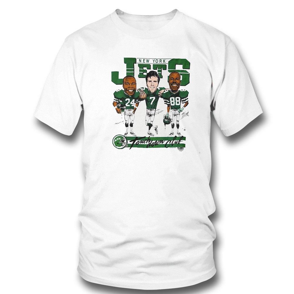 Ny Jets Touchdown Club Shirt Hoodie Ladies Tee