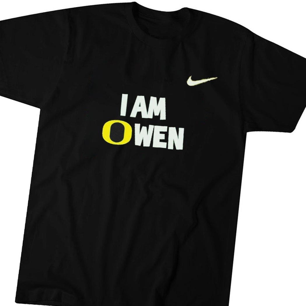 Oregon Ducks I Am Owen Shirt Hoodie Ladies Tee