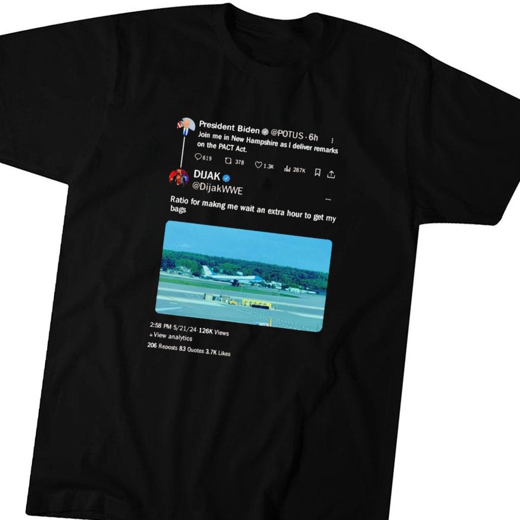 President Biden Join Me In New Hampshire As I Deliver Remarks On The Pact Tee Hoodie