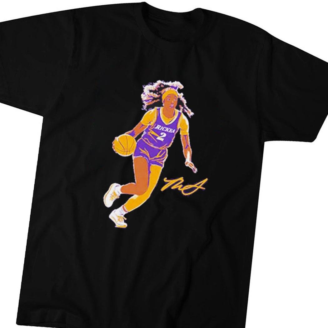 Rickea Jackson Los Angeles Sparks Superstar Shirt Hoodie Ladies Tee