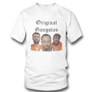 1 scottie scheffler tiger woods john daly original gangstas mugshot shirt hoodie