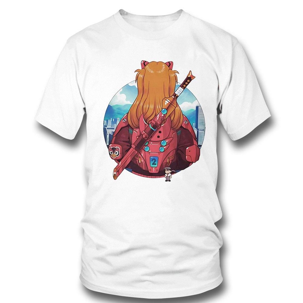 Second Summer Asuka From Neon Genesis Evangelion Tee Hoodie Ls Shirt