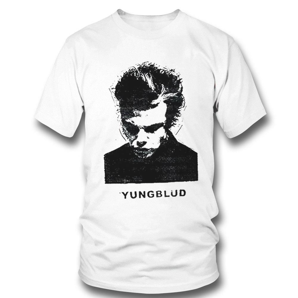 Yungblud Contrast Photo Shirt Hoodie And Ladies Tee