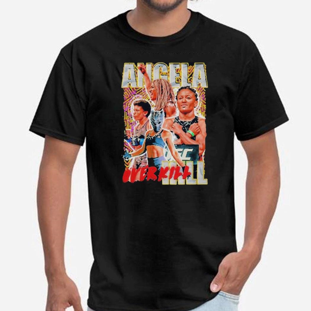 Angela Overkill Hill Ufc Tee Ls Shirt