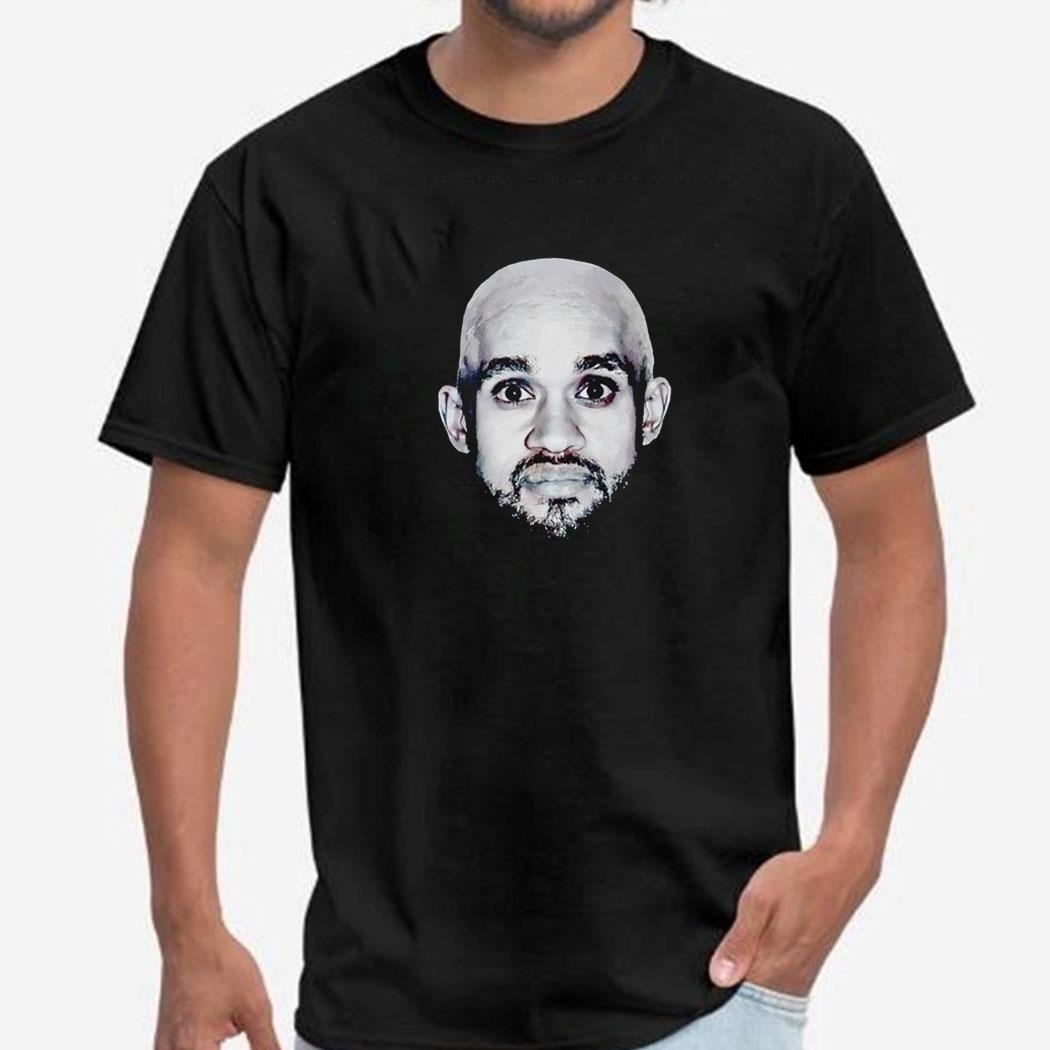 Bald Derrick White Face Shirt Ladies Tee