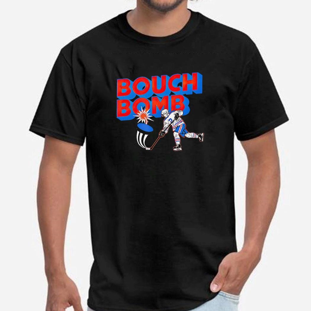 Bouch Bomb Evan Bouchard Edmonton Oilers Tee Hoodie Bouch Bomb Evan Bouchard Edmonton Oilers Tee Hoodie