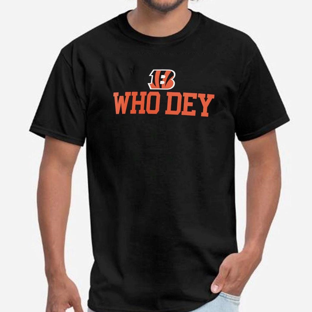 Cincinnati Bengals Logo Who Dey Shirt Hoodie
