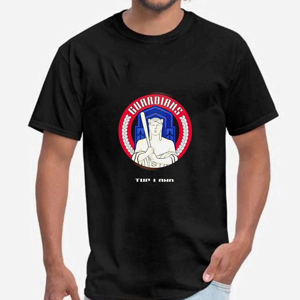 Cleveland Guardians The Land Logo T-shirt Ladies Tee