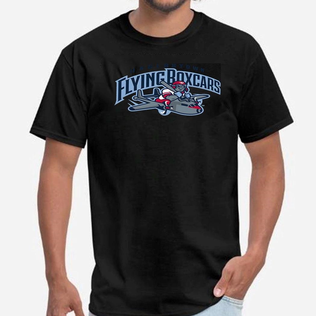Hagerstown Flying Boxcars Tee Ls Shirt