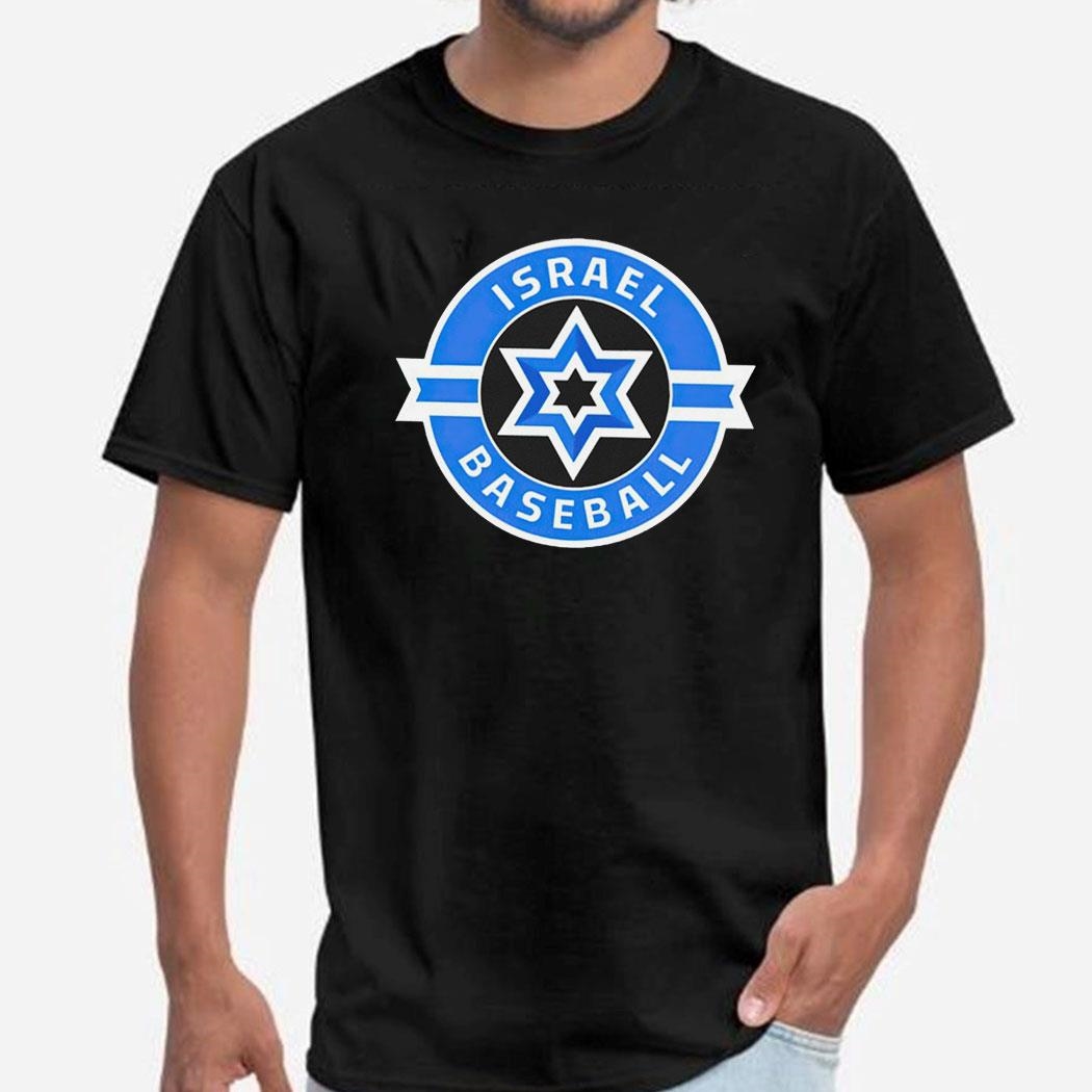 Israel Baseball Seal Tee Ls Shirt