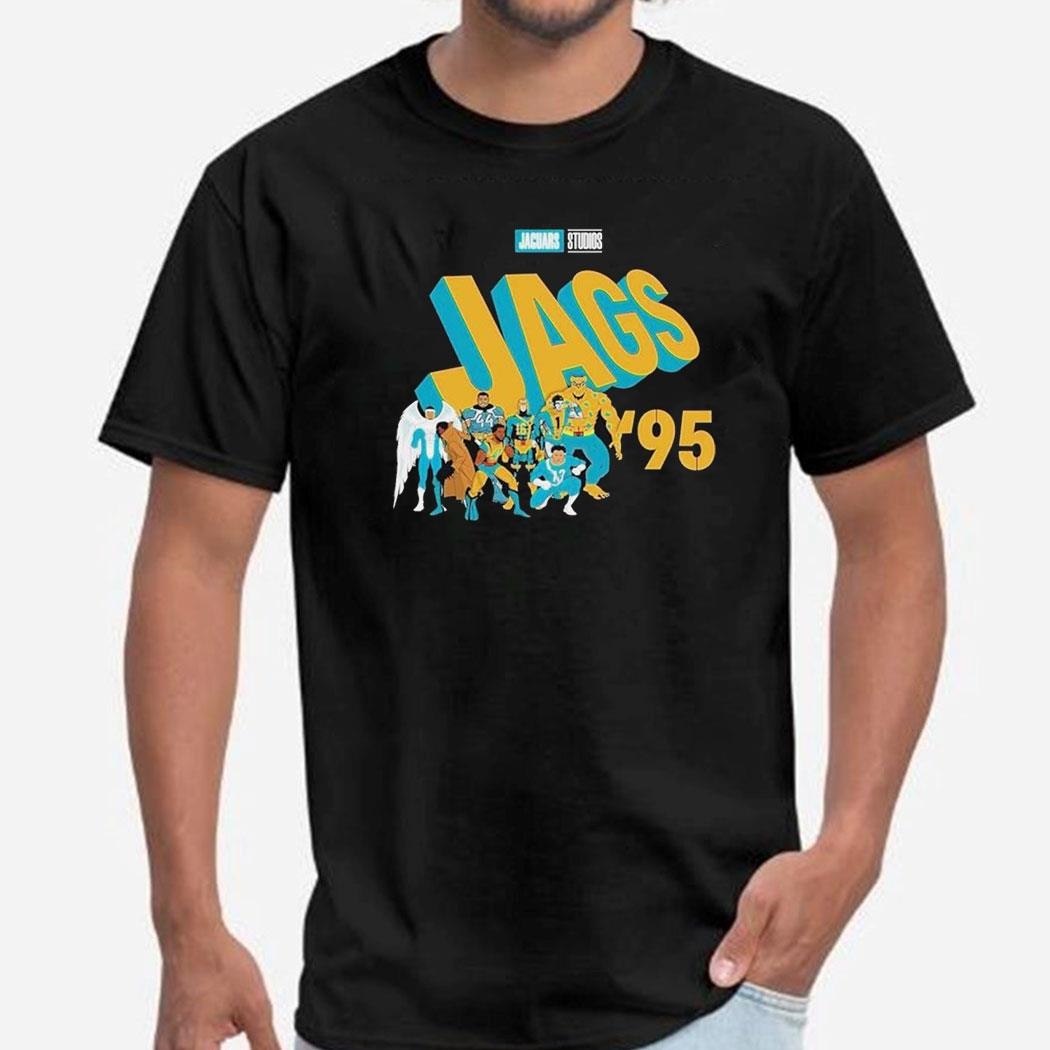 Jacksonville Jaguars Jags 95 In X-men 97 Style Shirt Ladies Tee