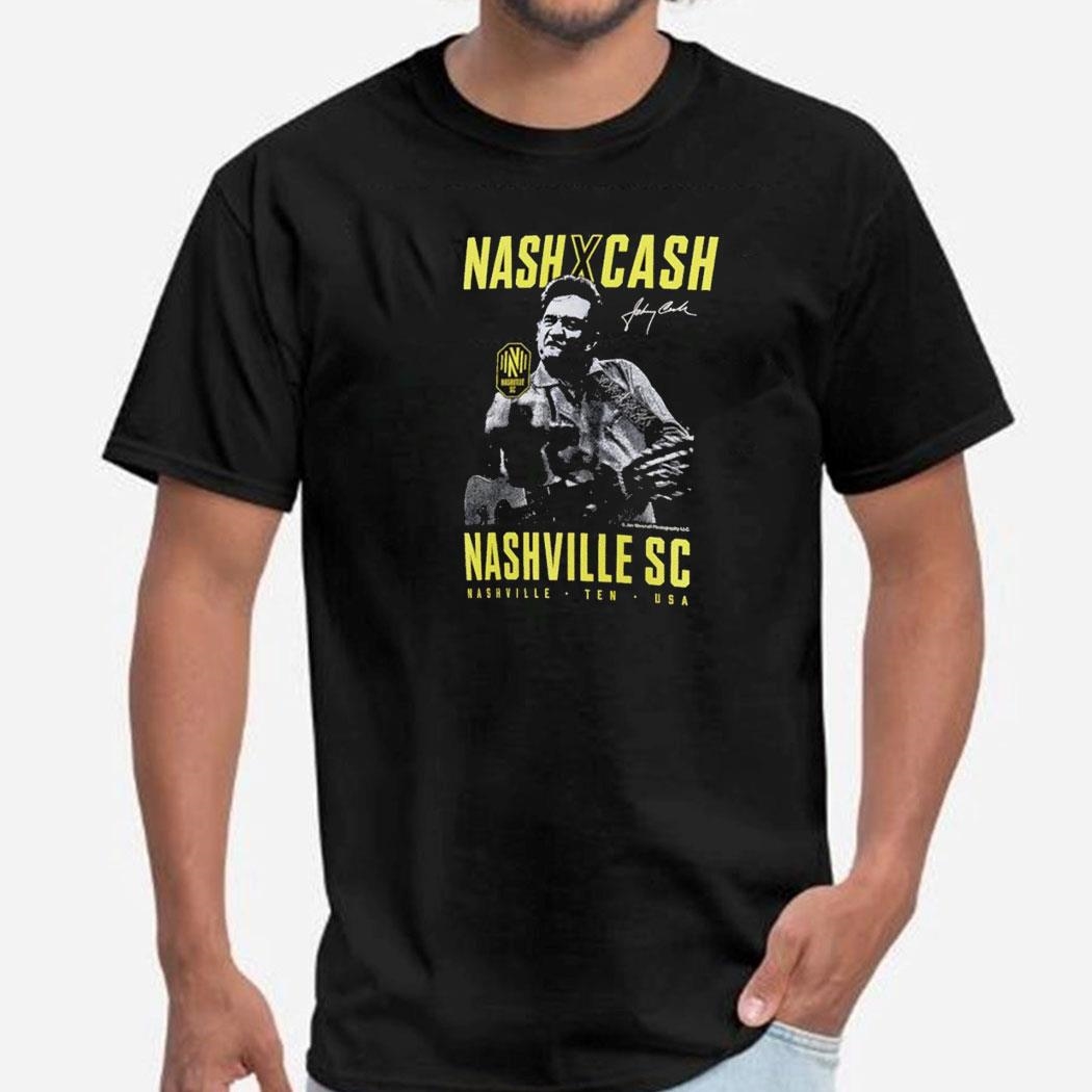 Johnny Cash Nashville Sc Tee Hoodie Johnny Cash Nashville Sc Tee Hoodie
