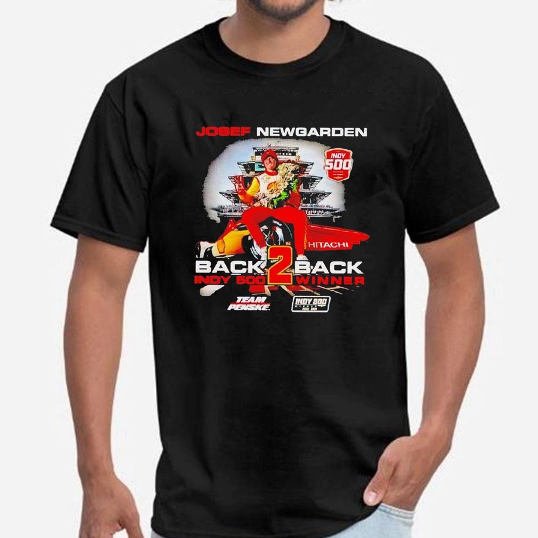 Josef Newgarden 2024 Indianapolis 500 Winner Tee Hoodiepng