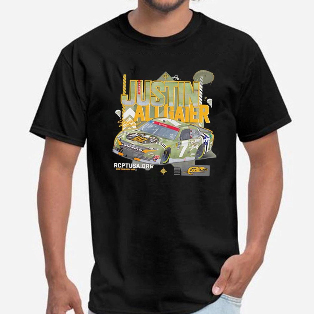 Justin Allgaier Jr Motorsports Rcpt Salutes Car Shirt Hoodie