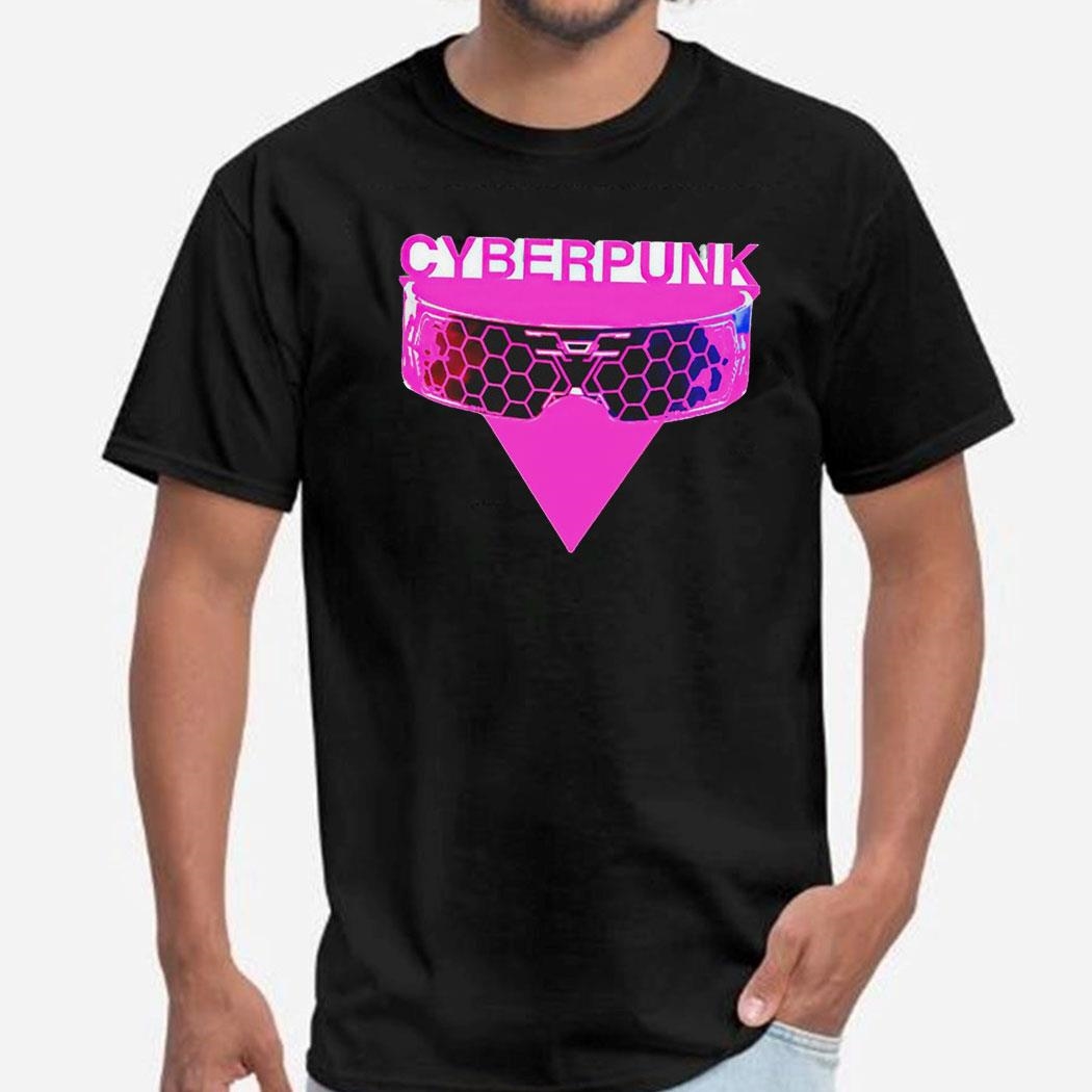 Kenny Nyne Cyberpunk Hitman Logo Tee Ls Shirt