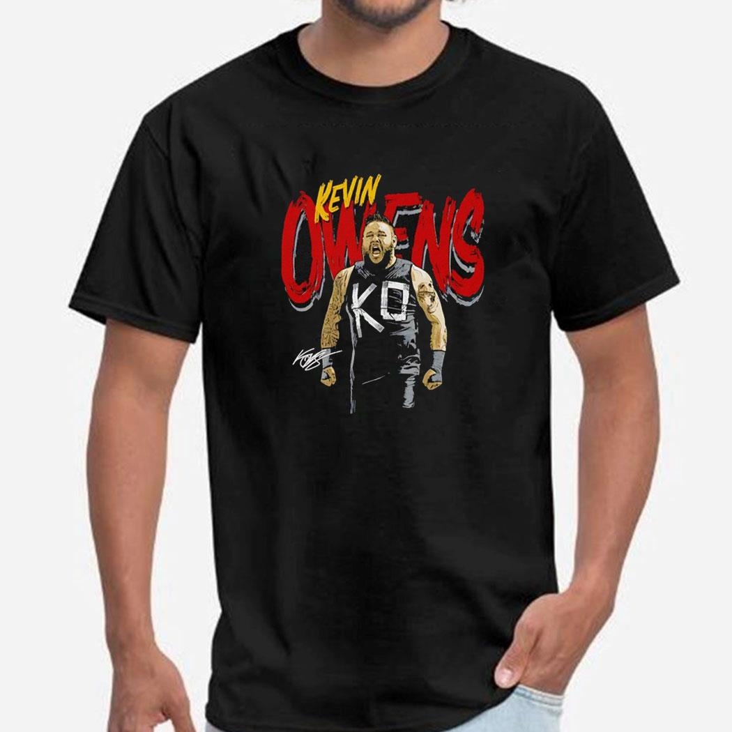 Kevin Owens Wwe Signature Tee Hoodie Kevin Owens Wwe Signature Tee Hoodie