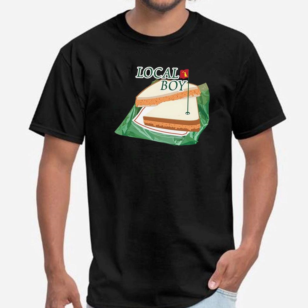 Local Boy Pimento Cheese Sandwich Golf Shirt Hoodie