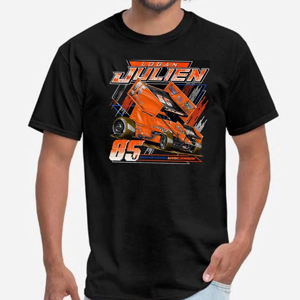 Logan Julien Racing Car Tee Ls Shirt