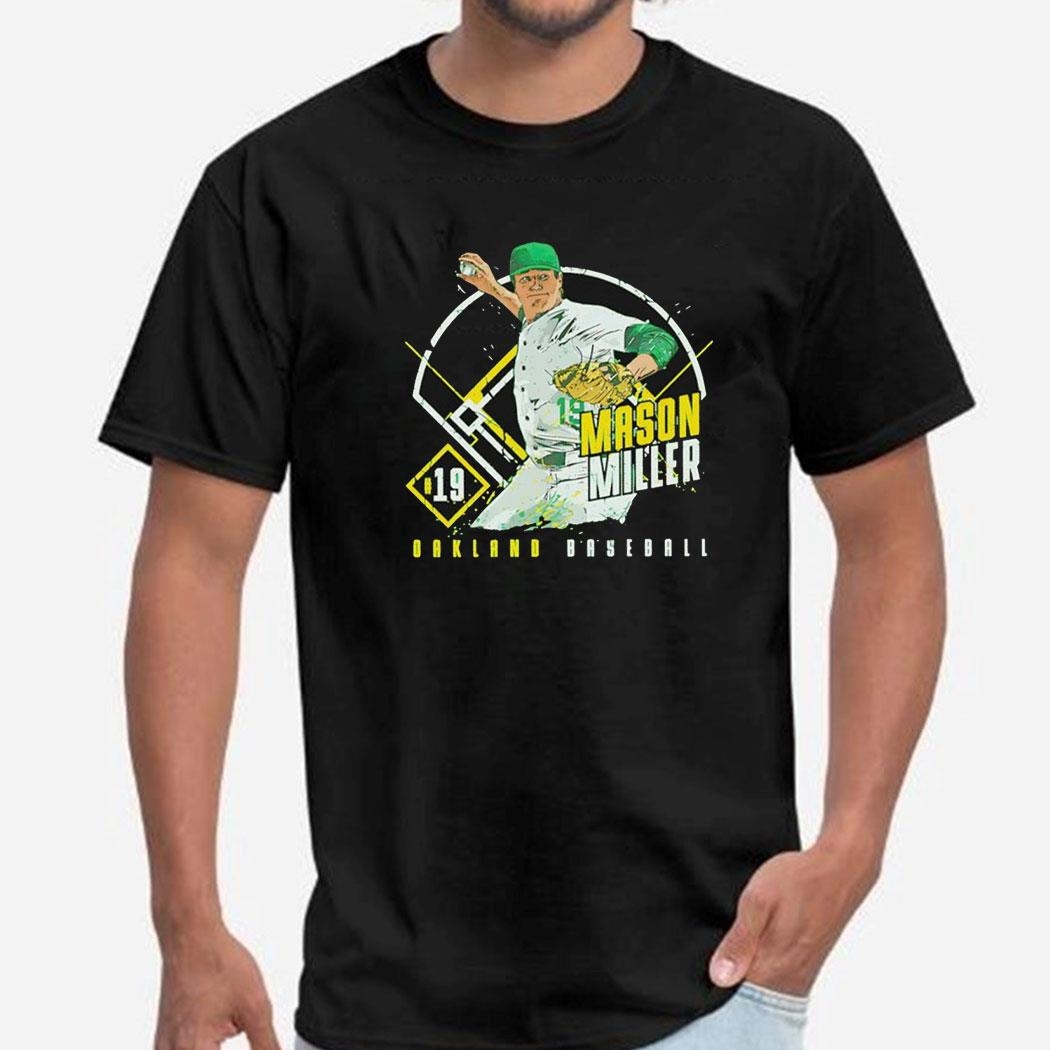 Mason Miller Oakland Athletics Baseball Tee Hoodie Mason Miller Oakland Athletics Baseball Tee Hoodie