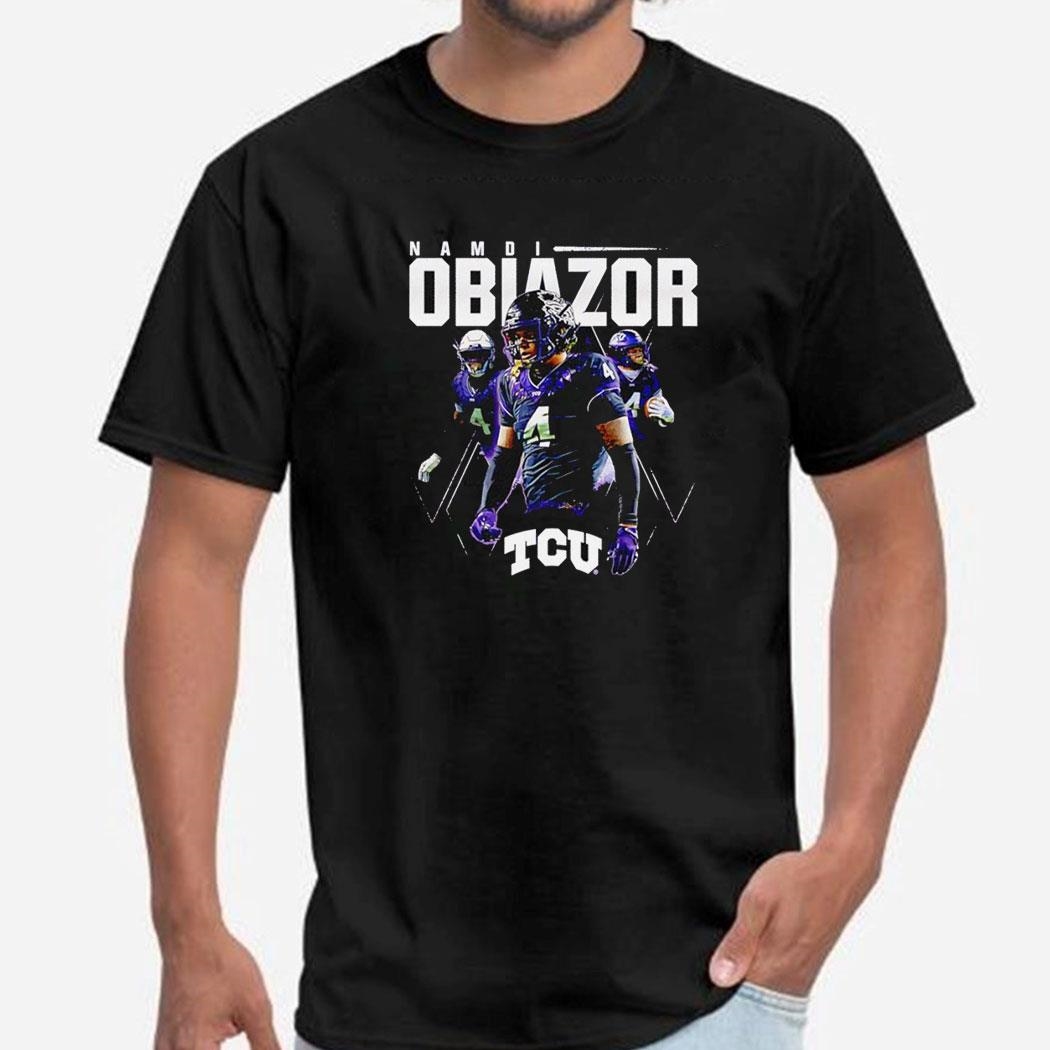 Namdi Obiazor Tcu Football Graphic Shirt Ladies Tee Namdi Obiazor Tcu Football Graphic Shirt Ladies Tee